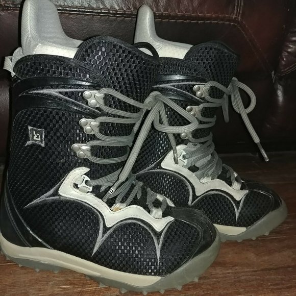 Burton Women's Sapphire Snowboard Boots Black Grey - Picture 1 of 12